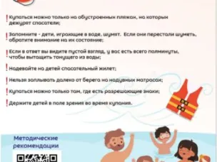 Методические рекомендации по безопасности детей на воде, профилактике утопления и выпадения детей из окон и балконов многоквартирных домов.